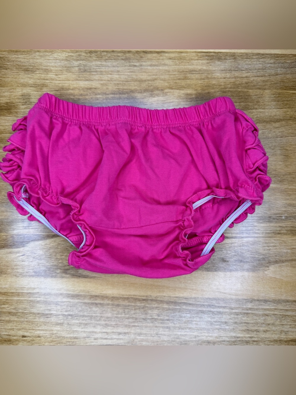 Wennikids Baby Infant Girls Diaper Cover Bloomers Elastic Waist Ruffle Bottom